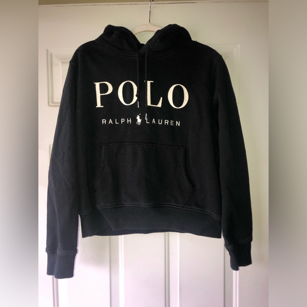 Polo Ralph Lauren Black Logo Hoodie